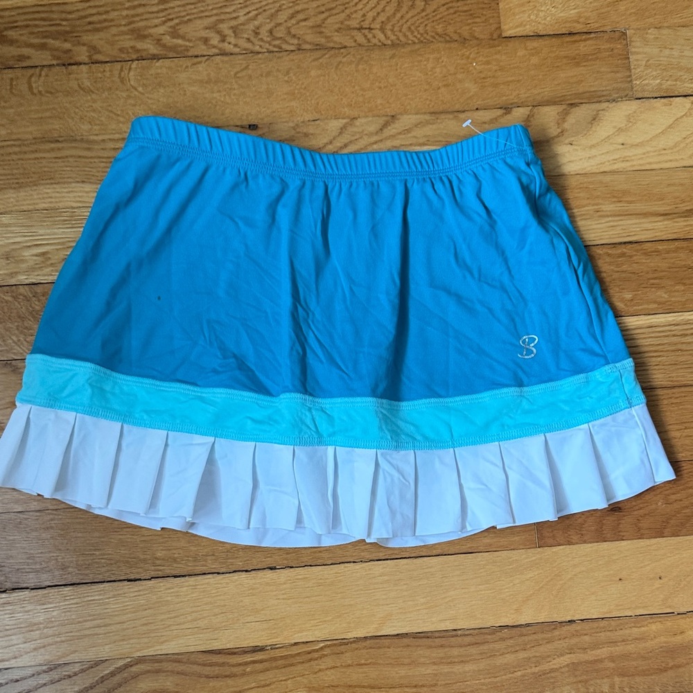 Blue and White Kids Skirt